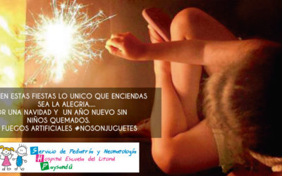 Por unas fiestas sin niños quemados